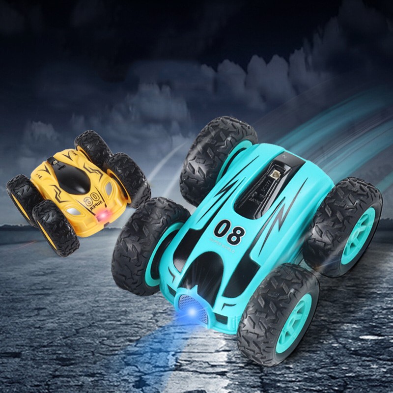 2.4Ghz Remote Control Mini Double-sided Stunt Car Electric 4WD Off-road Vehicle